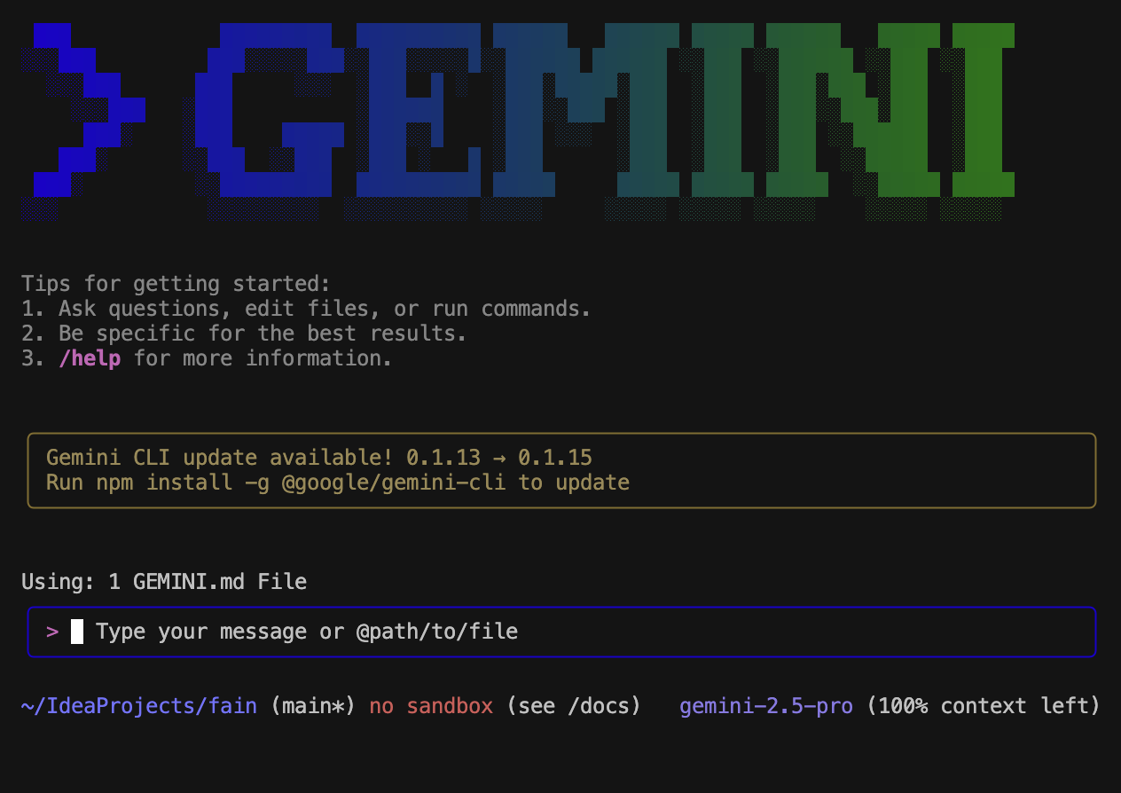 Gemini CLI Reverse Engineering